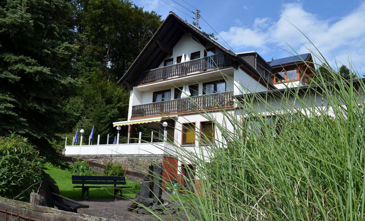 Fahrradfahrer Hotel- Restaurant Im Heisterholz in Hemmelzen